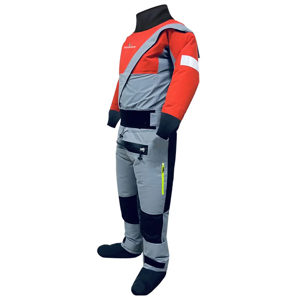 Fishing Kayak Paddle - 3-Ply Mens Semi-Dry Suit Breathable Warm